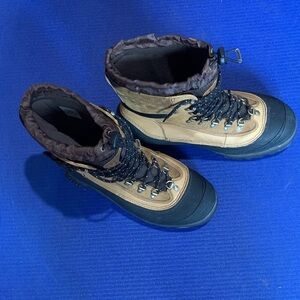 Sorel Tan and Black Winter Boots